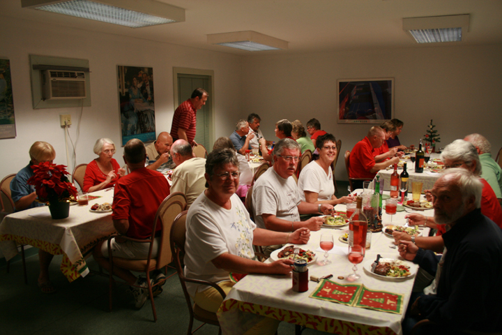Christmas Eve Dinner with friends