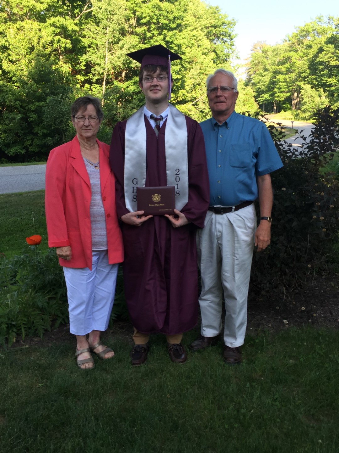 Steve with Grandparents