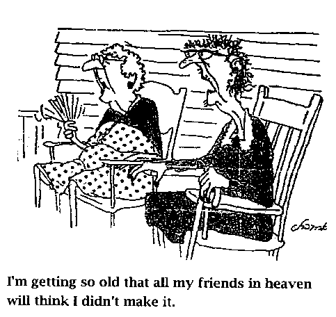 Friends think I went to hell.