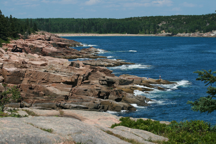 Shore looking toward Sand Beach