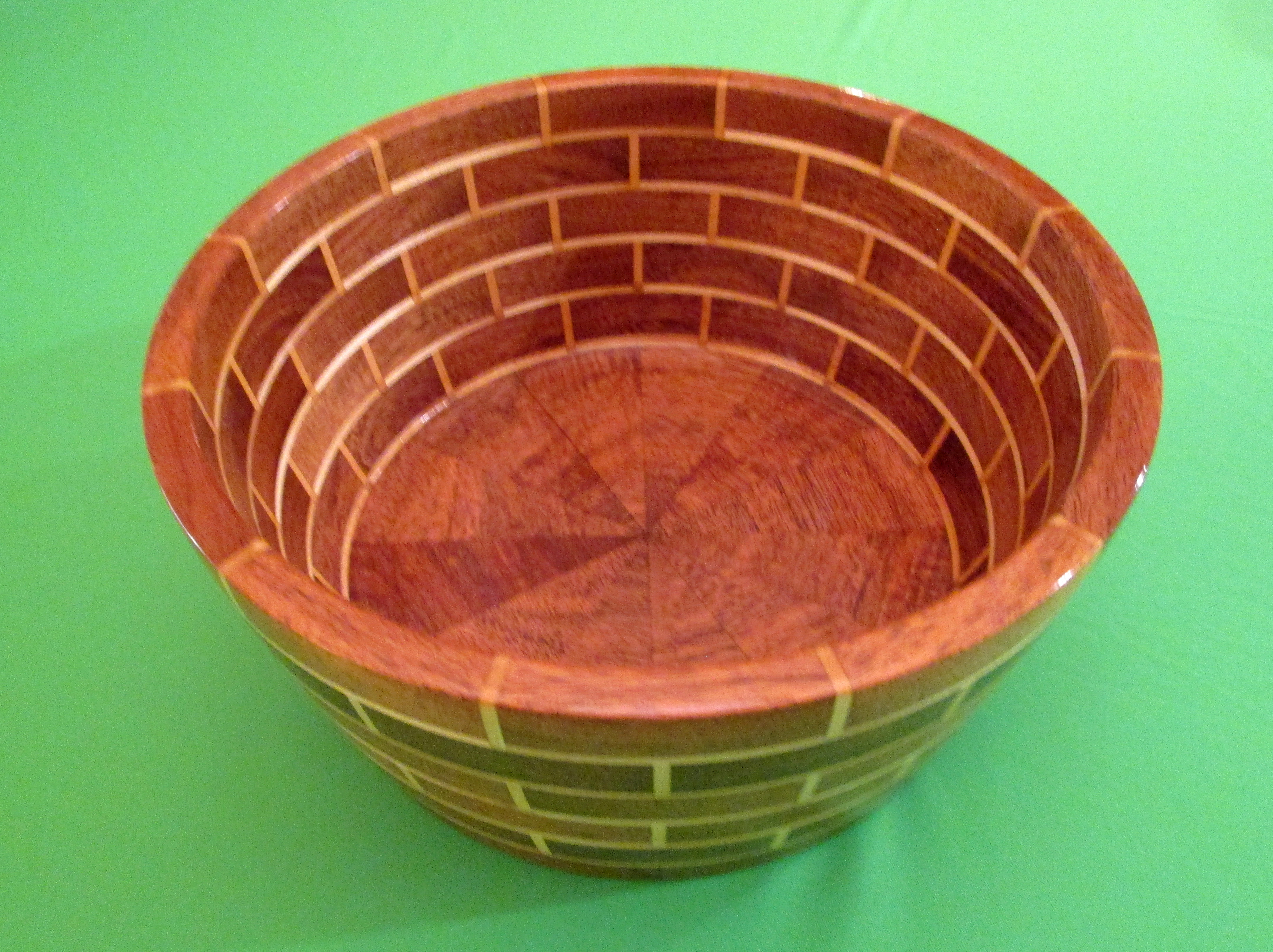 Brick-Laid with Mesquite and Maple